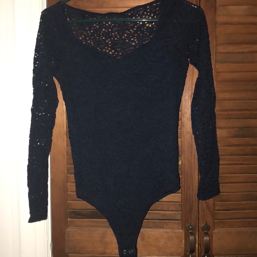 Lace bodysuit from Hollister